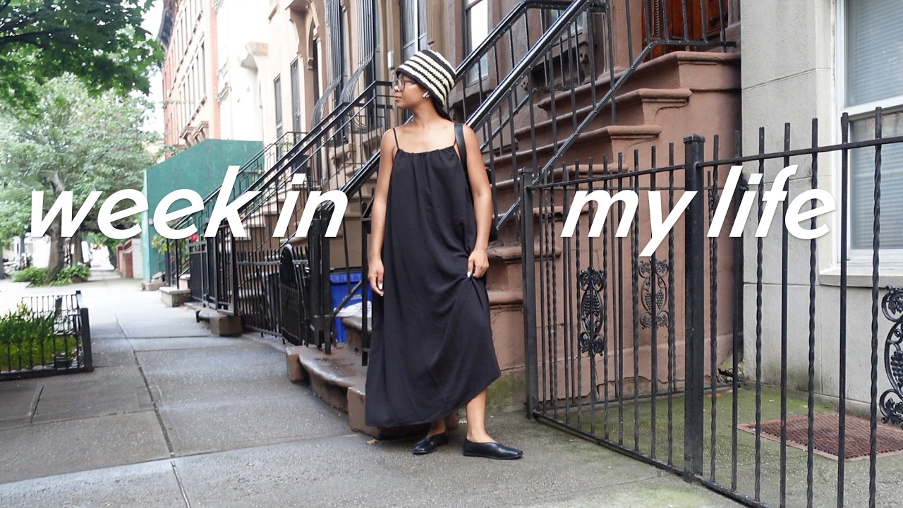 life in nyc: a brooklyn summer, days at home, seeing friends, solo days & dates