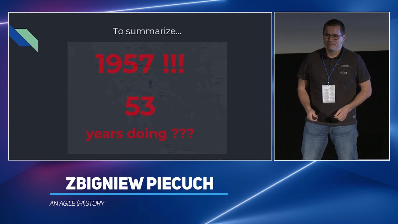 An Agile (hi)story - Zbigniew Piecuch - code::dive 2019