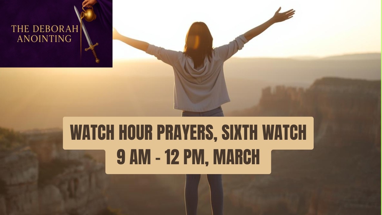 March Sixth Watch Prayer | Steadfast Obedience in Motion
