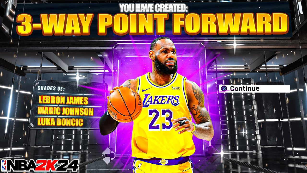 HURRY AND MAKE THIS “POINT FORWARD” BUILD NOW 🔥🔥🔥NBA 2K24 Best build!