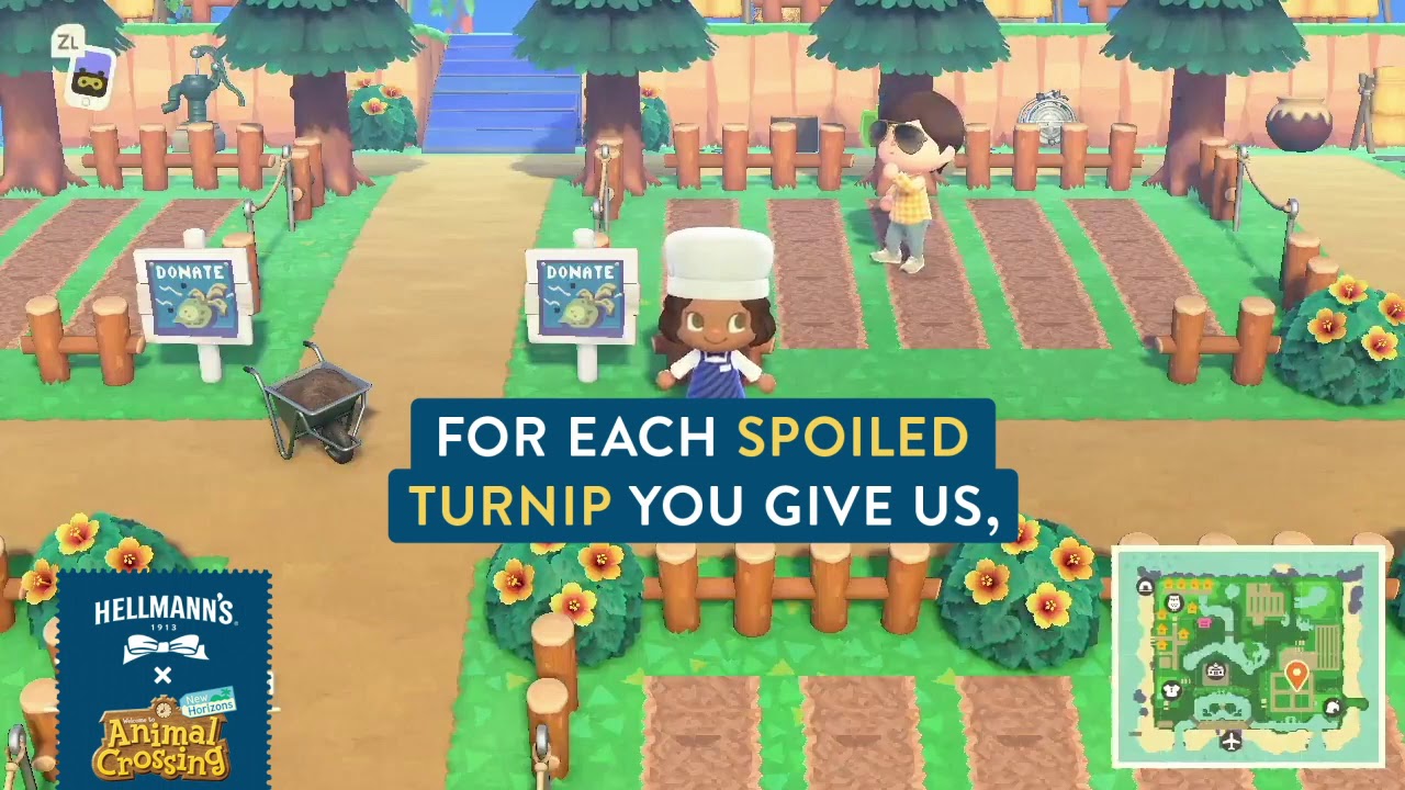Hellmann’s Animal Crossing