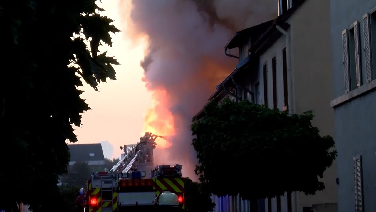 Brand in Einfamilienhaus in Hockenheim