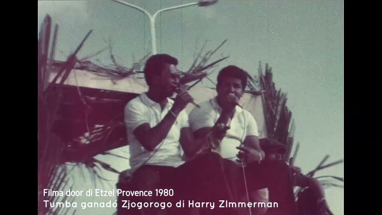 Zjogorogo 1980 Roadmarch Curacao Carnaval filmed by Etzel Provence
