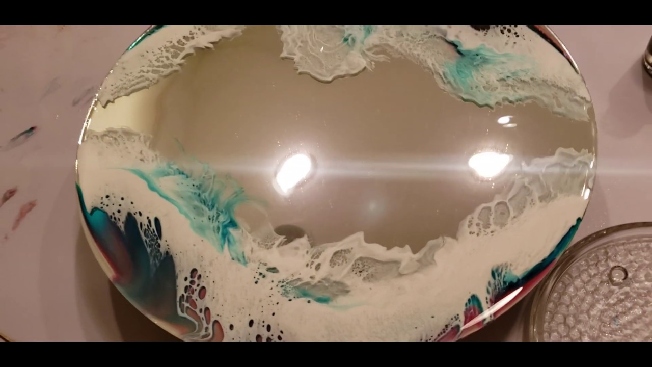 Pouring on a mirror (from Drunken Pour Studio)