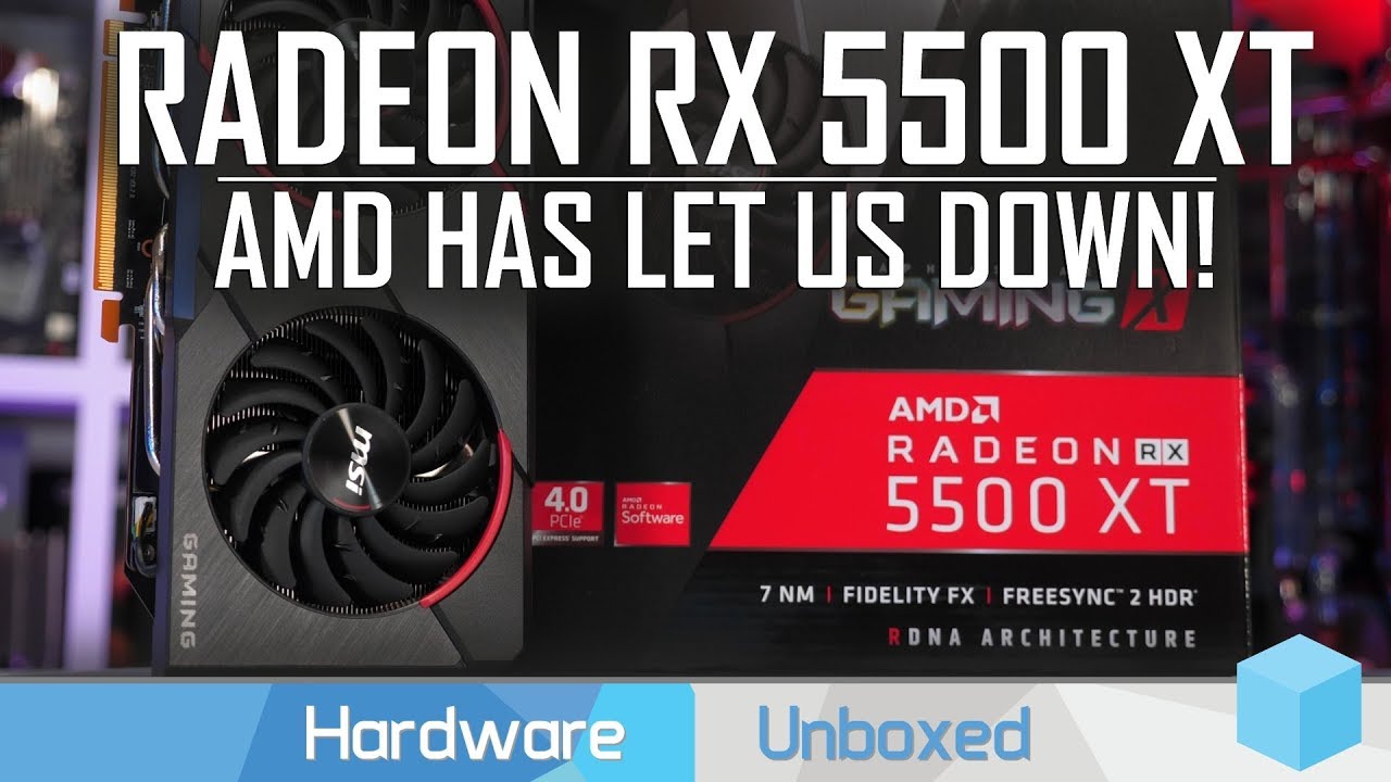 AMD Radeon RX 5500 XT 8GB Review, More Like 'RX 5500 Super'