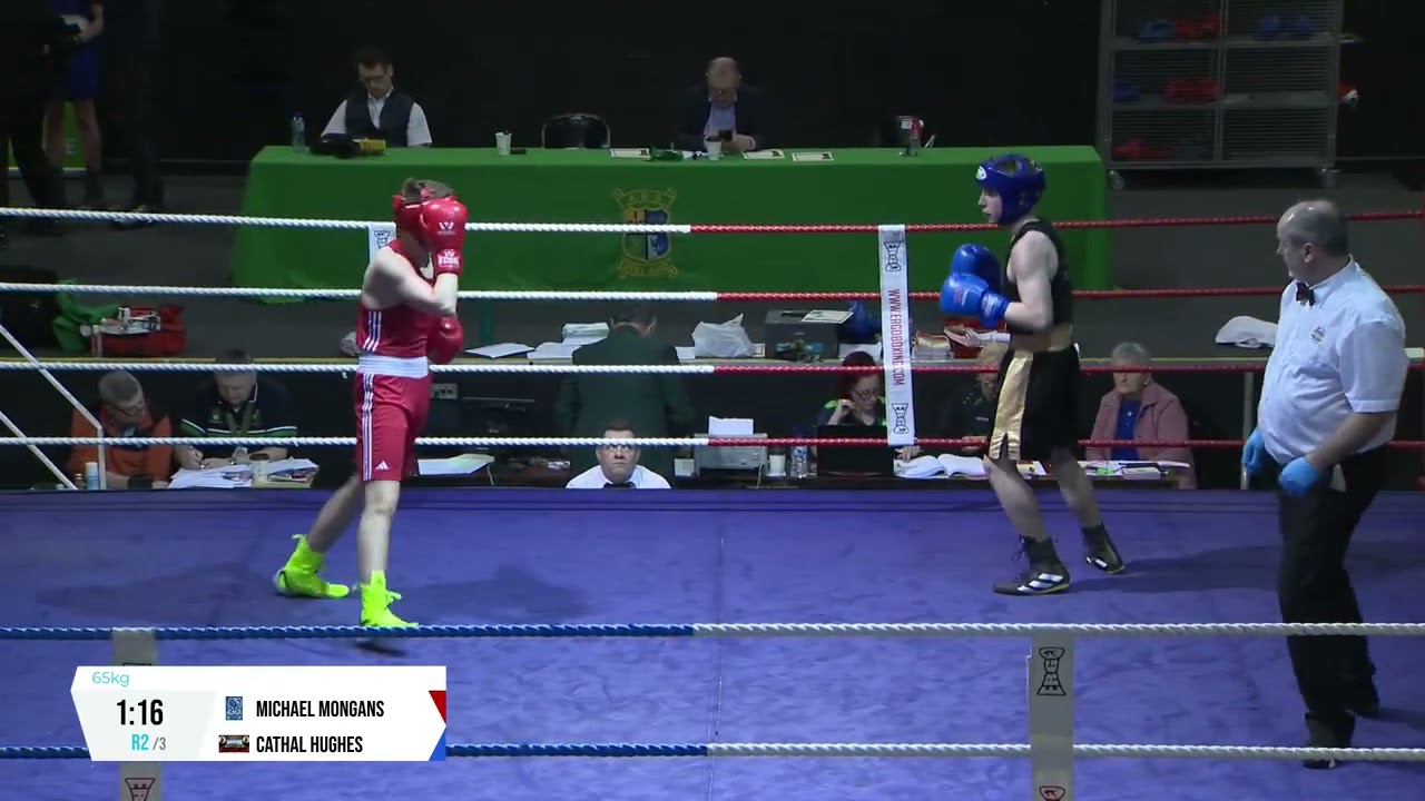 2024 National BG3 Championship: 65kg Michael Mongans (Rathkeale) v Cathal Hughes (Camlough)