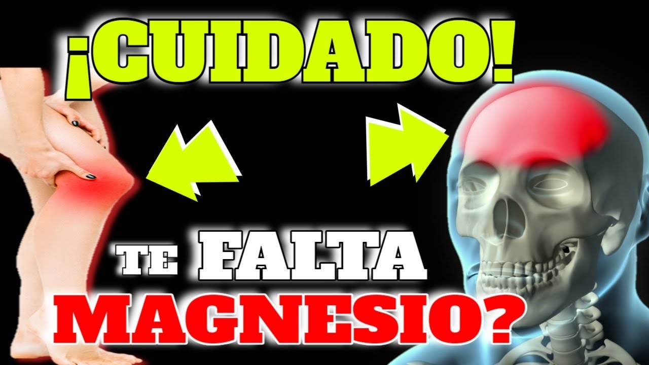 ¡PELIGRO!: Así EVITARAS la FALTA de MAGNESIO| ESTOS son los SINTOMAS de ALARMA de MAGNESIO BAJO