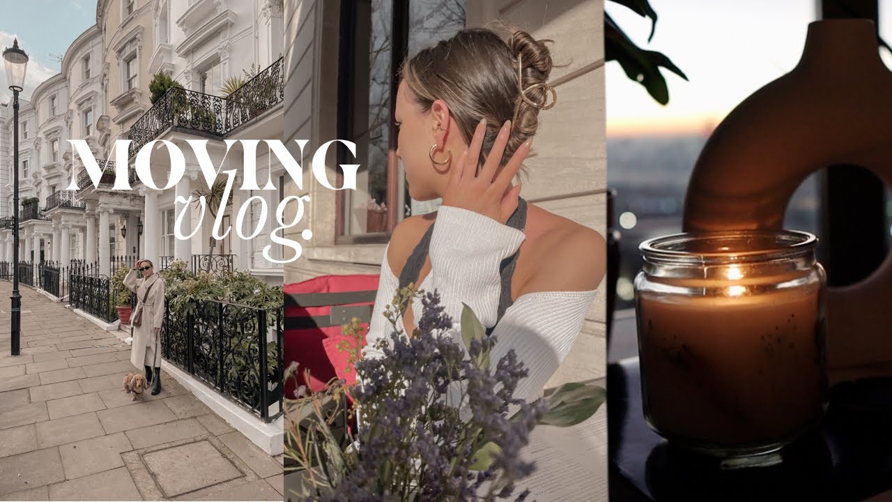 moving vlog | homeware haul, exploring london & spa day 🧖‍♀️