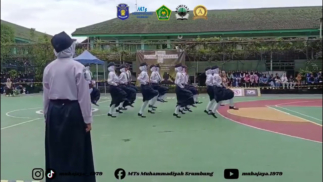 Tim B MTs Muhammadiyah Srumbung ajang LKBB PASMA NAWASENA#3