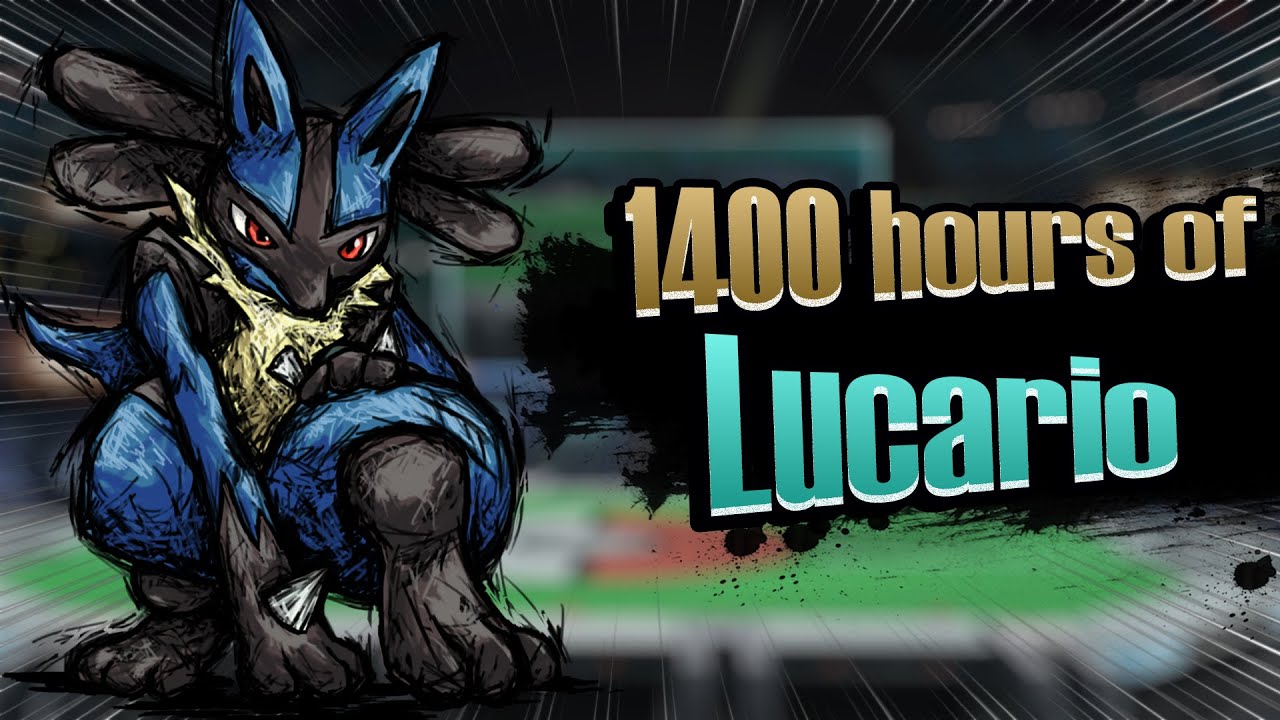 Playing Lucario for 1400 hours in Smash Ultimate be like...