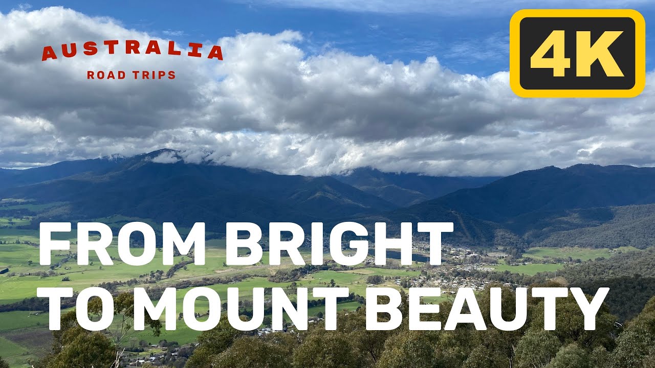 Driving from Bright to Mount Beauty