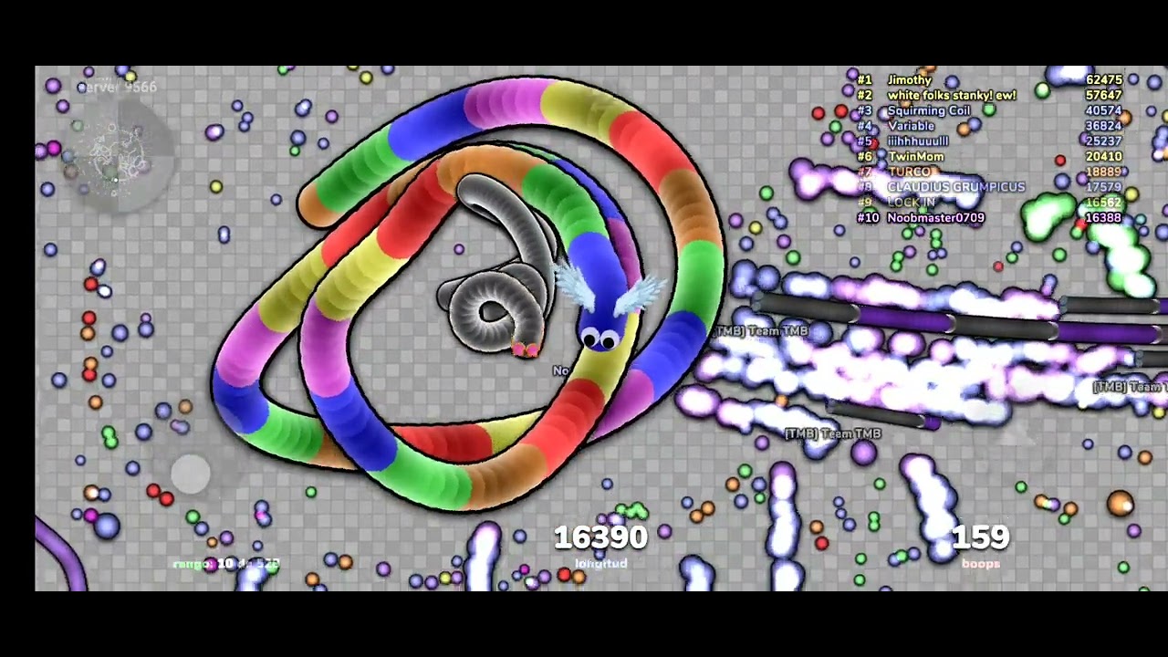 Slither.io top 1 play online snakeyrain 