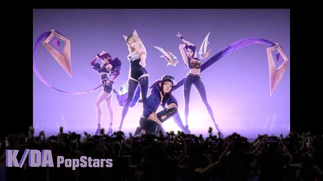 K/DA Popstars || imagine you are at the concert [concert version]