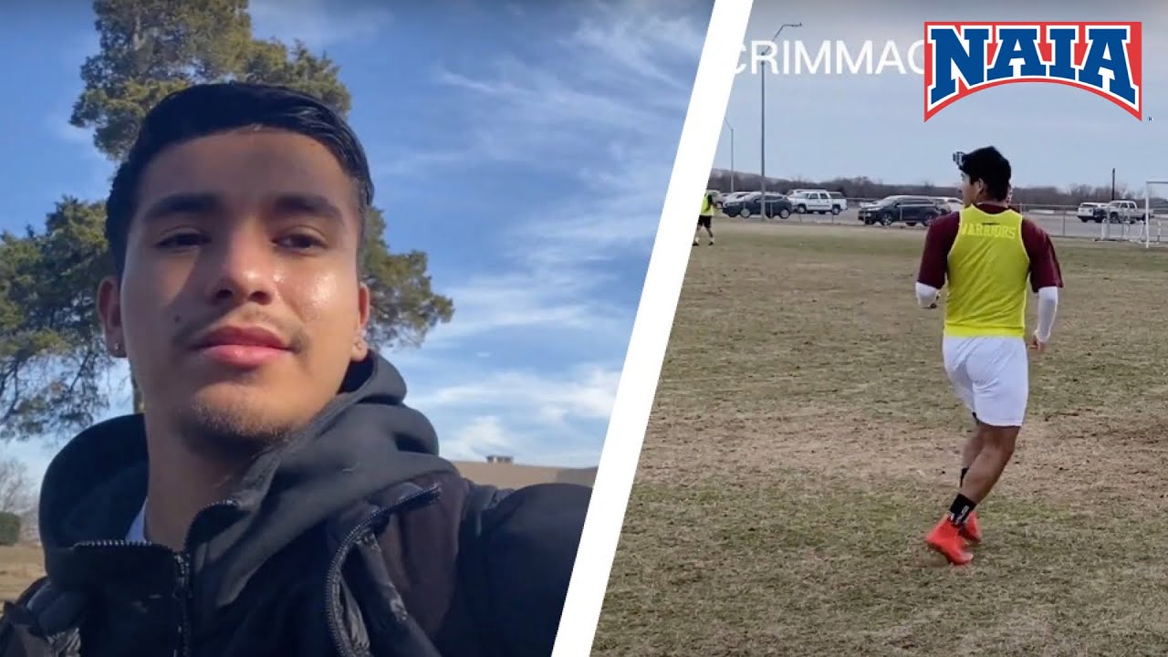 Day in the Life of a College Athlete #2 ⎮ NAIA College Soccer ⎮ GoPro Training Footage