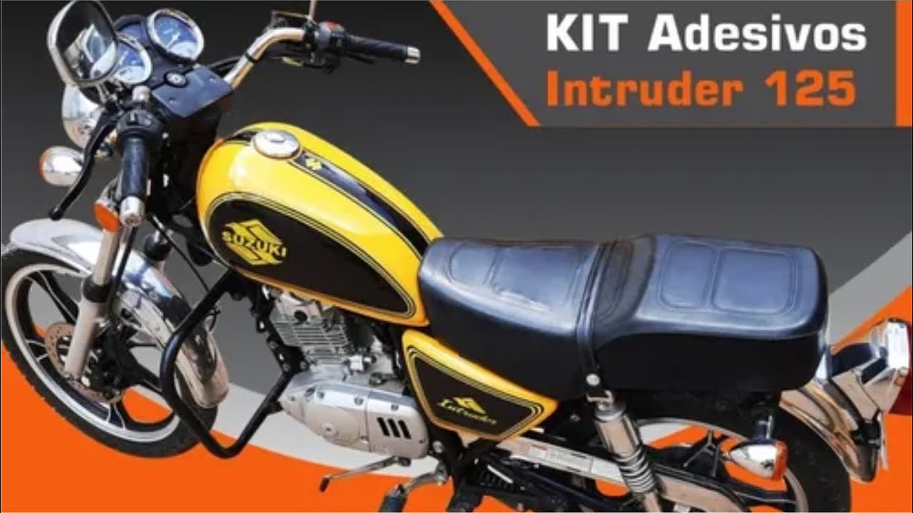 Adesivo para Suzuki Intruder 125 - Kit com 6 adesivos - SHOWW