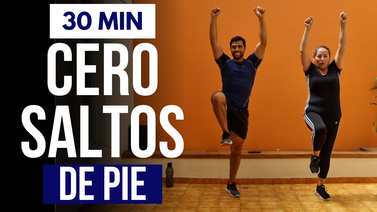 Reduce abdomen y cintura R&Aacute;PIDO 🔥 ejercicios para bajar de peso en casa sin saltos y de pie
