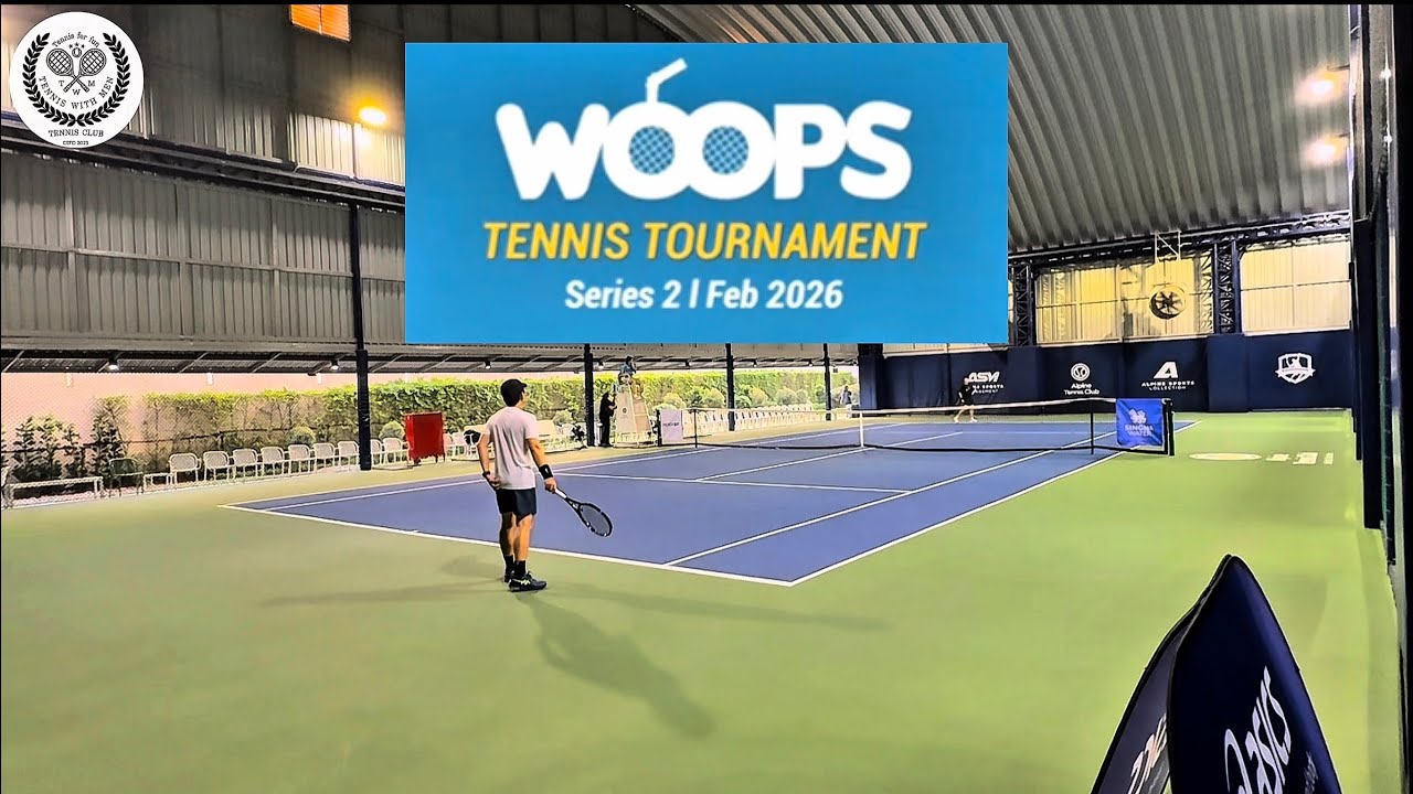 WOOPS TENNIS TOURNAMENT Ss.2 (7/2/2026) #tennis #เทนนิส #tenniswithmen 