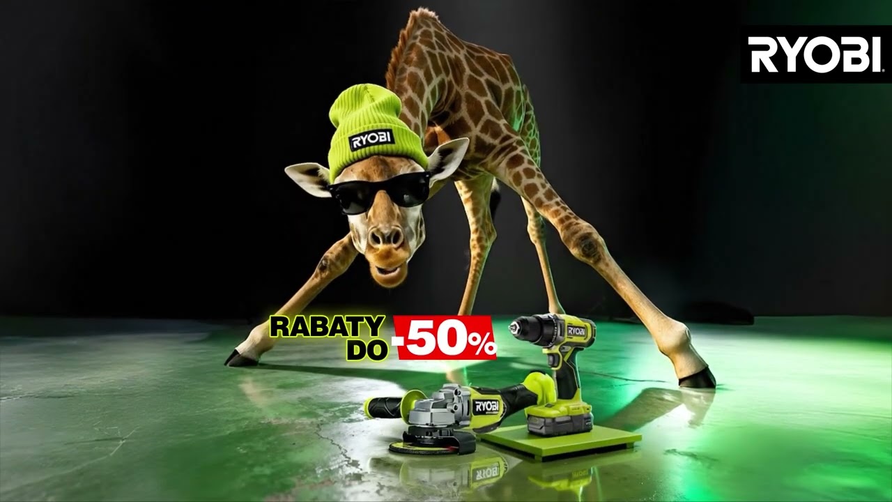 Ceny spadły tak nisko! BLACK WEEKS w RYOBI 🦒