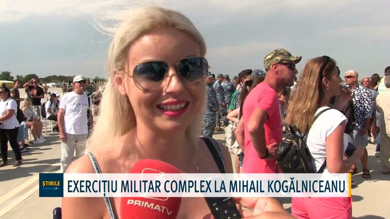 Exercițiu militar complex la Mihail Kogălniceanu