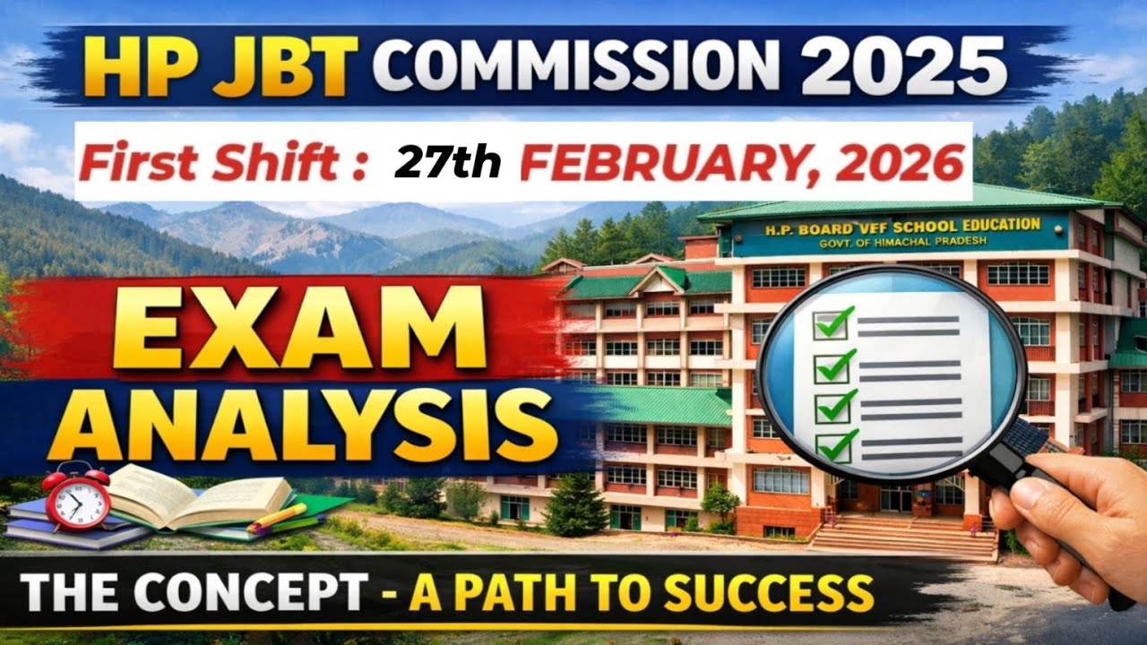 HP JBT Commission Review of First Shift of 27th February 2026 || Analysis of HP JBT Commission 2026