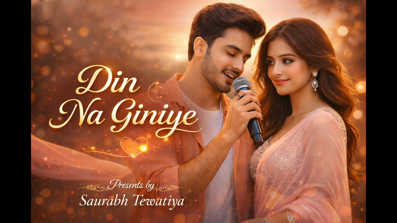 Din Na Giniye || Official Full Love Song || Present by Saurabh Tewatiya 