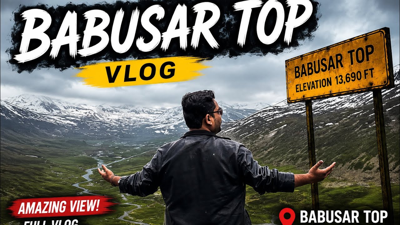 Finally We Reached Babusar Top | Pakistan&rsquo;s Most Beautiful Road Trip 🇵🇰
