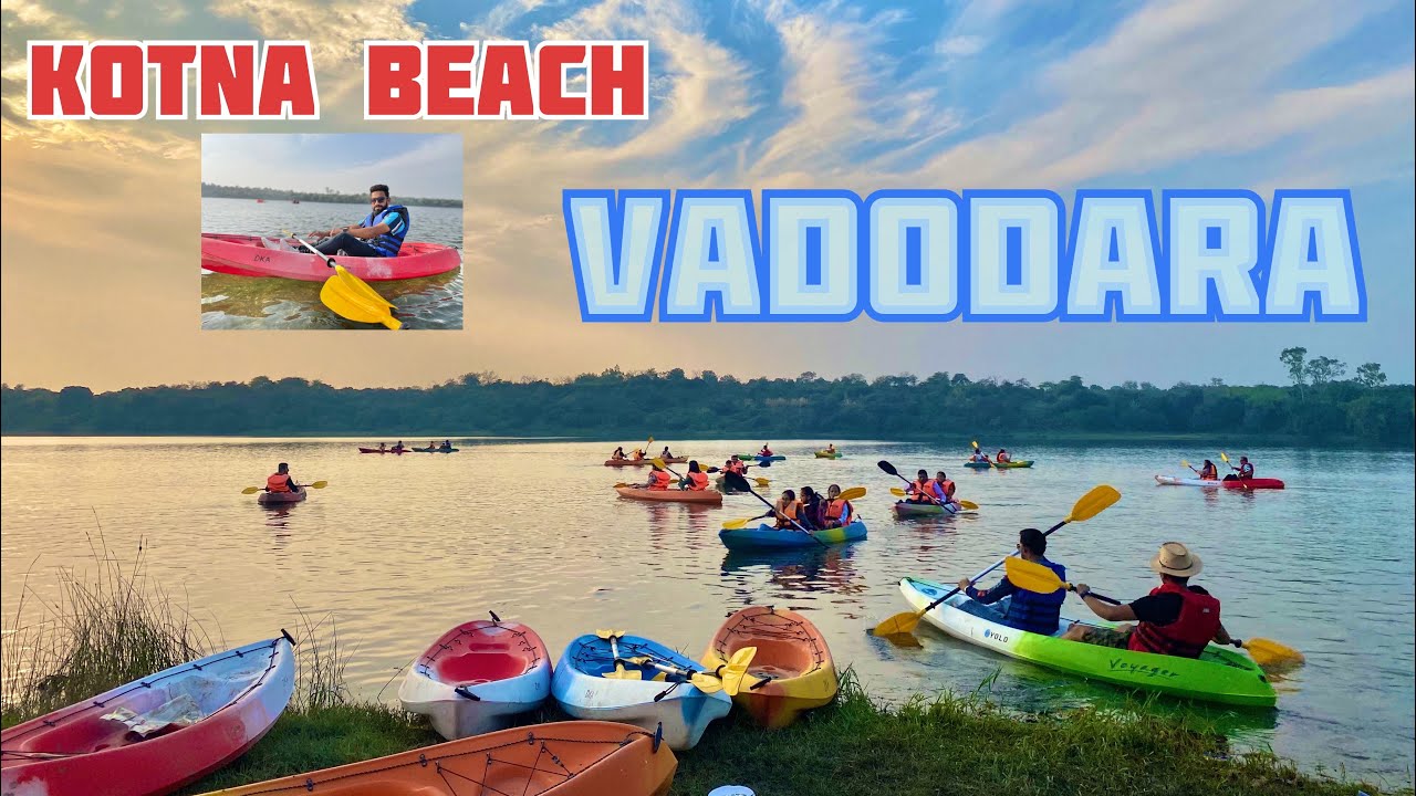 Kotna beach || Kotna beach Vadodara 2025 || Near Vadodara tourist place  || kayaking in Vadodara 😍🏖️