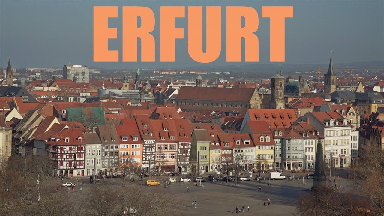 Erfurt attractions in 4K | Germany