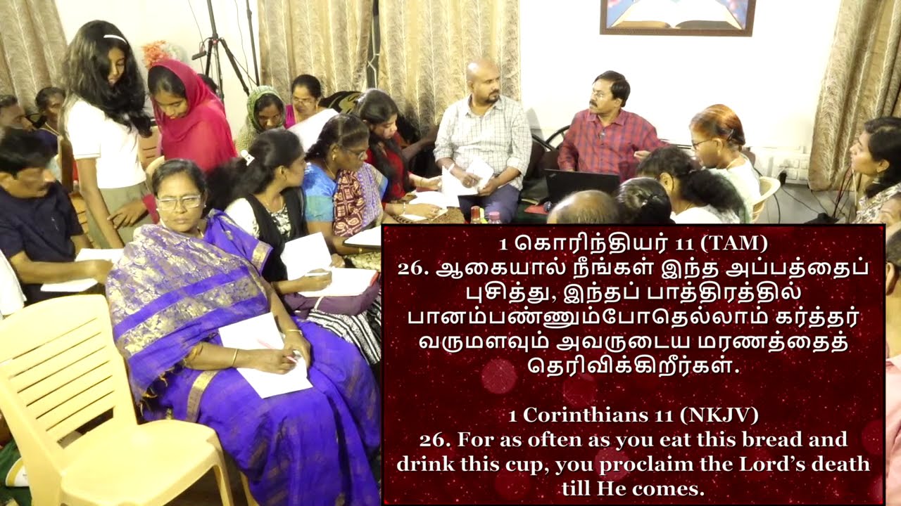 LIVE: 5MAR2026 Church at home, Porur