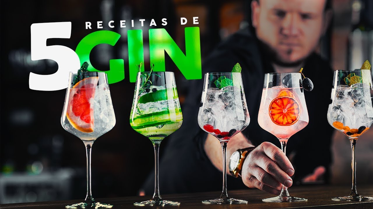 SHOPPING CHINA APRESENTA: COMO FAZER 5 RECEITAS DE GIN PASSO A PASSO!!