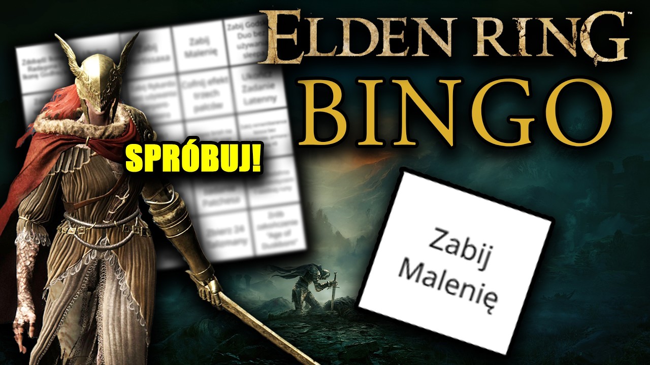 Zagrałem Najbardziej ODKLEJONE Bingo w Elden Ringu!