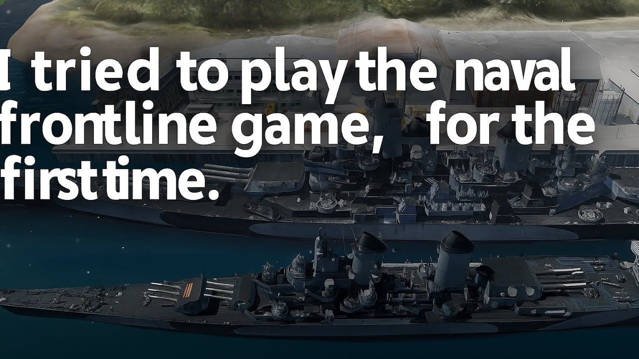 This is the first time I play the naval frontline #worldwarbattleship#mobilegames#NFL