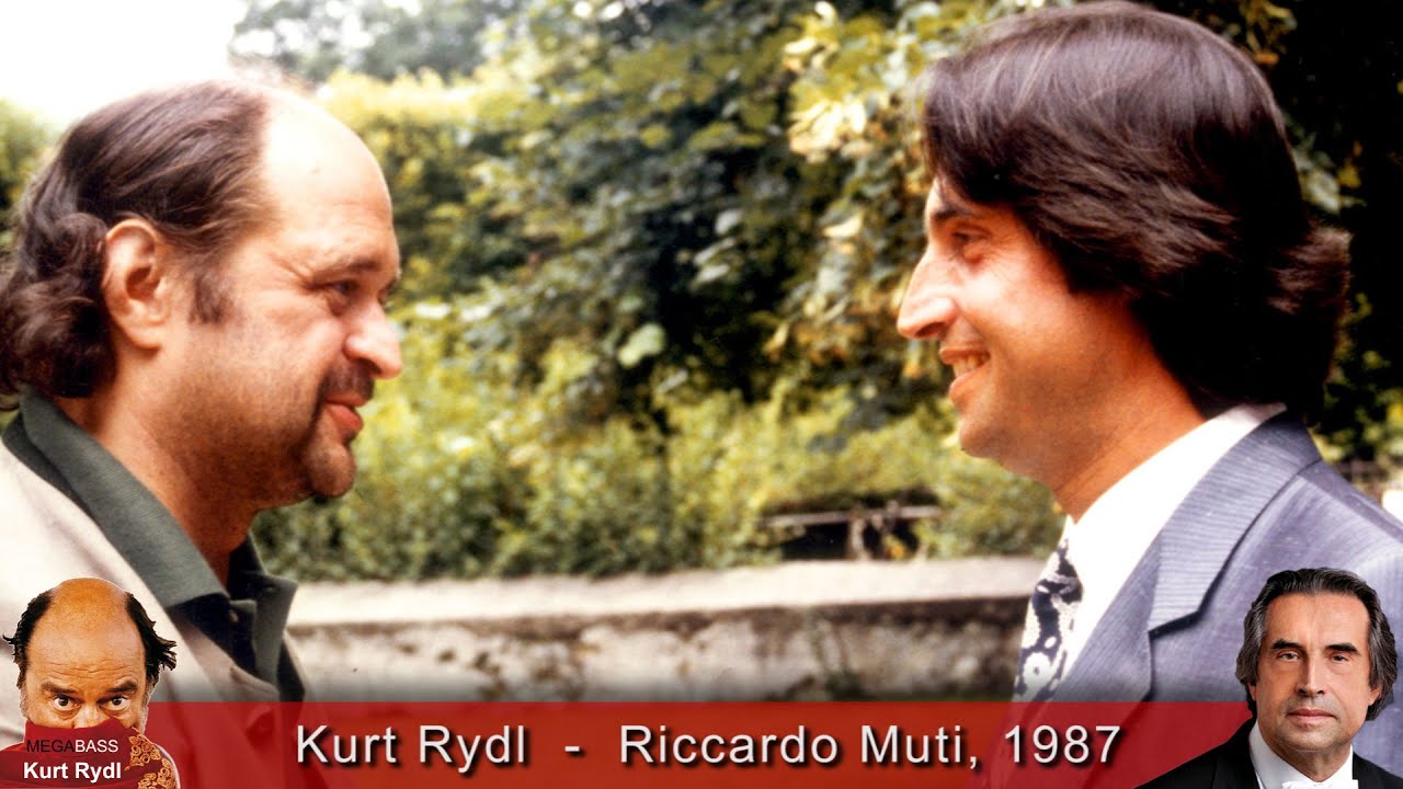 Hommage to Riccardo Muti – Collaboration with Kurt Rydl