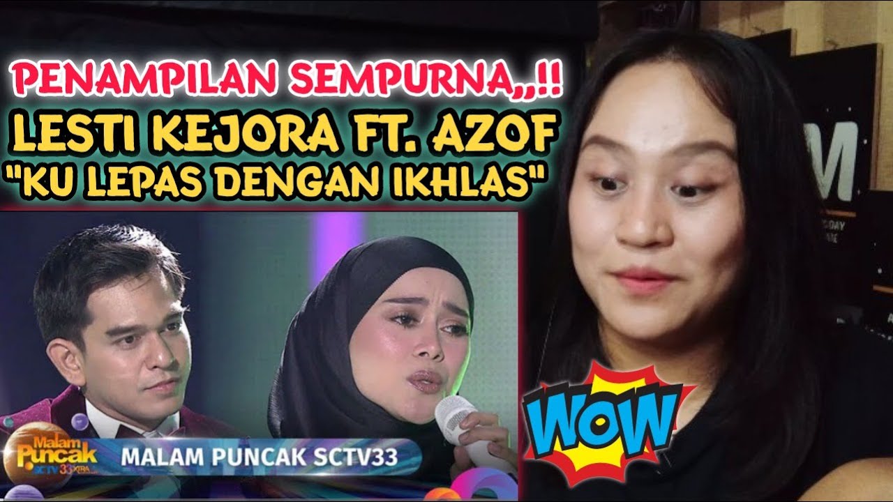 WOW BANGET,,!! LESTI KEJORA - KULEPAS DENGAN IKHLAS DIIRINGI PIANO AZOF || Arisa Reaction