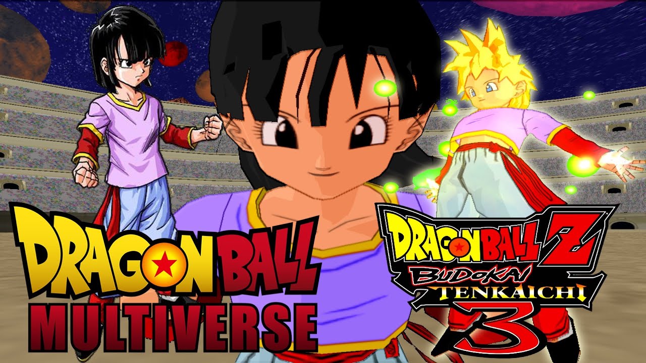 Pan U16 Multiverse Dragon Ball Z Budokai Tenkaichi 3 MOD BT3 PS2