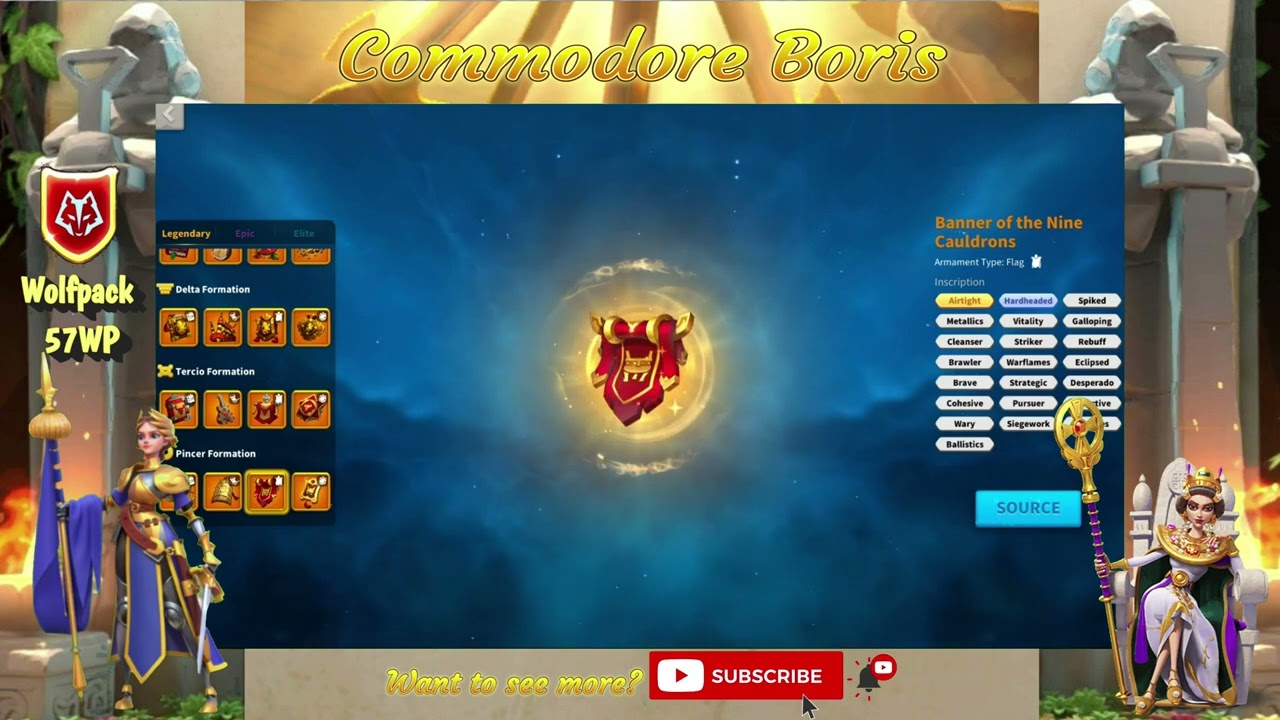 Pincer Formation Review in Rise of Kingdoms:  Smite Damage Formation Review and First Impressions