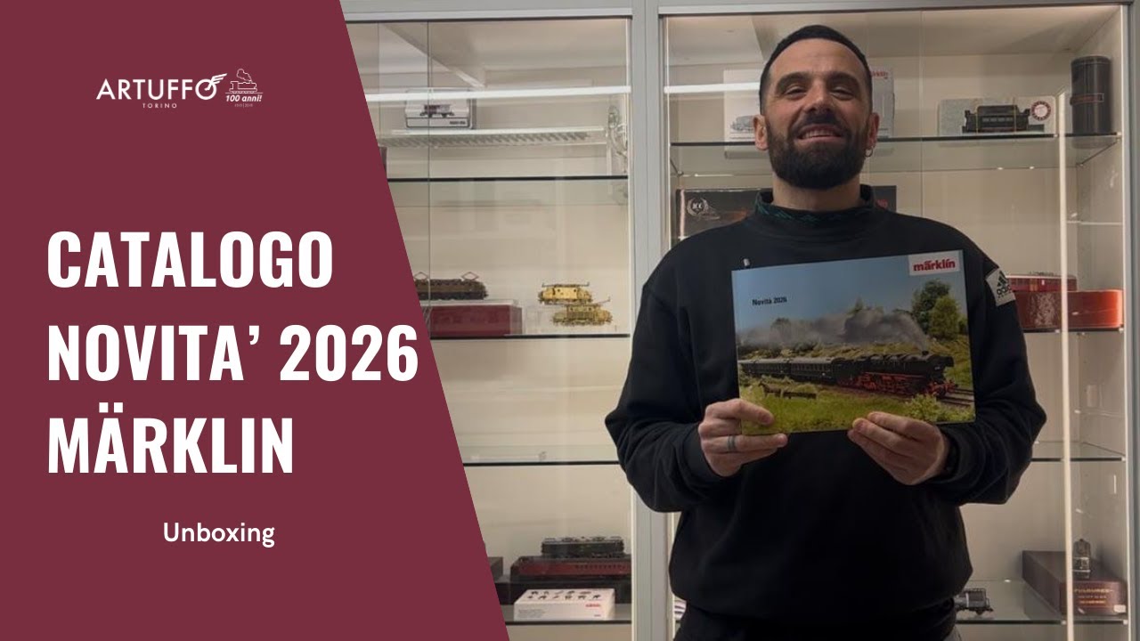 Catalogo novità Märklin 2026 - Sfogliamolo insieme