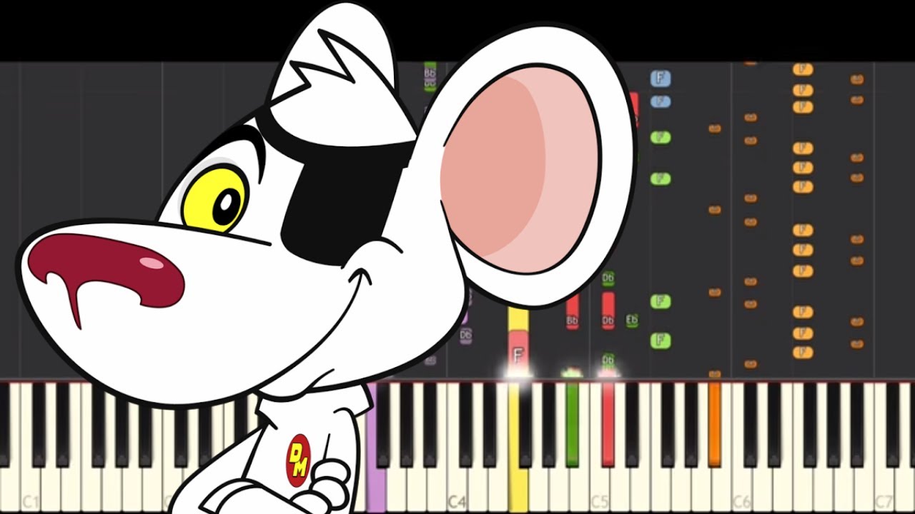 IMPOSSIBLE REMIX - Danger Mouse Theme Song - Piano Cover Version