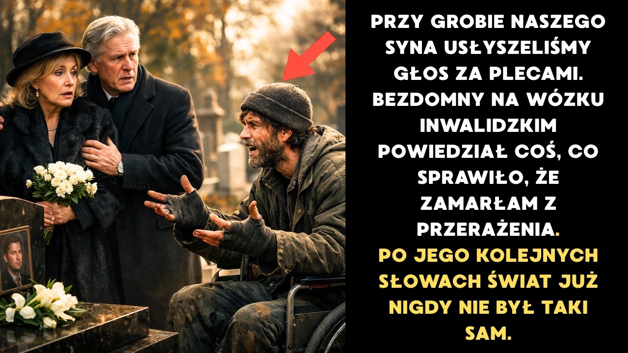 „Mamo, tato, żyję!" — krzyknął żebrak do pary milionerów na cmentarzu. Historia, która wstrząśnie