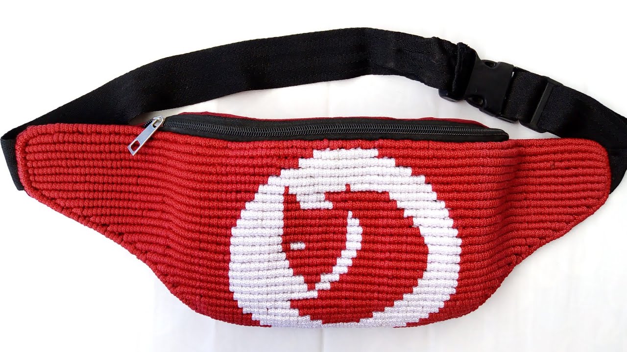 Macrame waistbag |diy tas waist bag