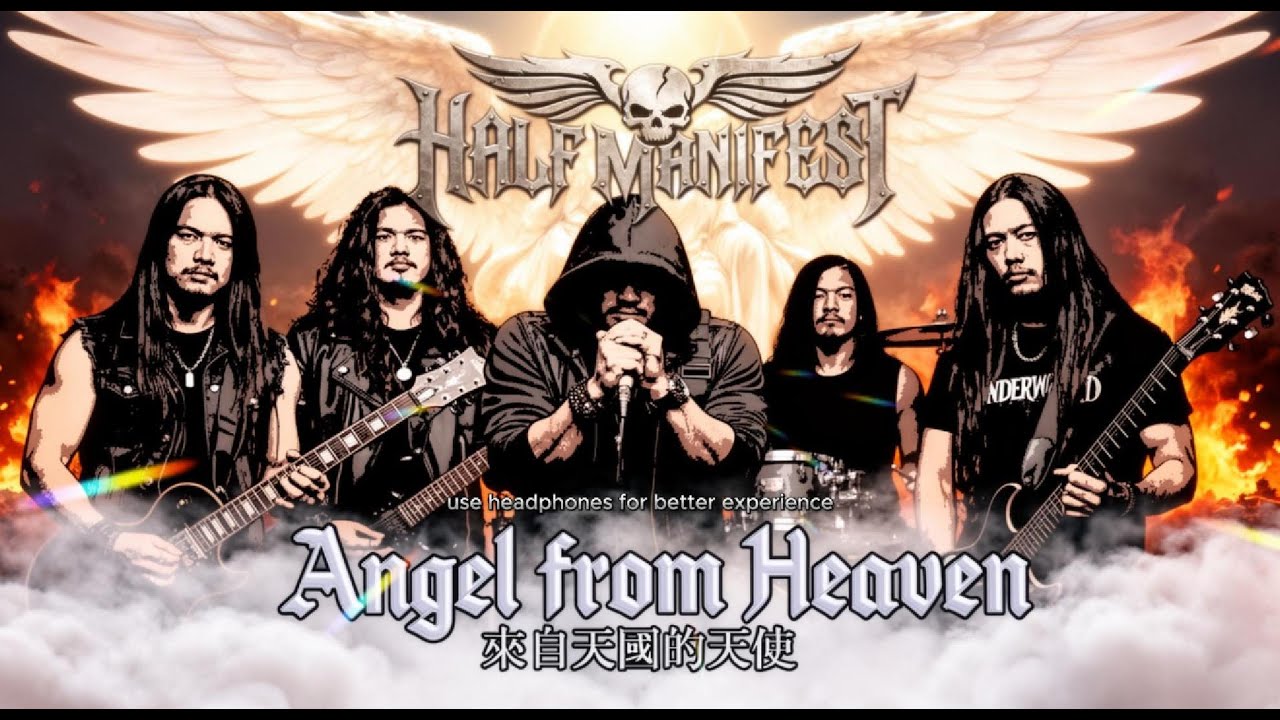 Half Manifest - ( 來自天國的天使 ) Angel From Heaven || Cantonese Heavy Metal Song #heavymetalsongs #music