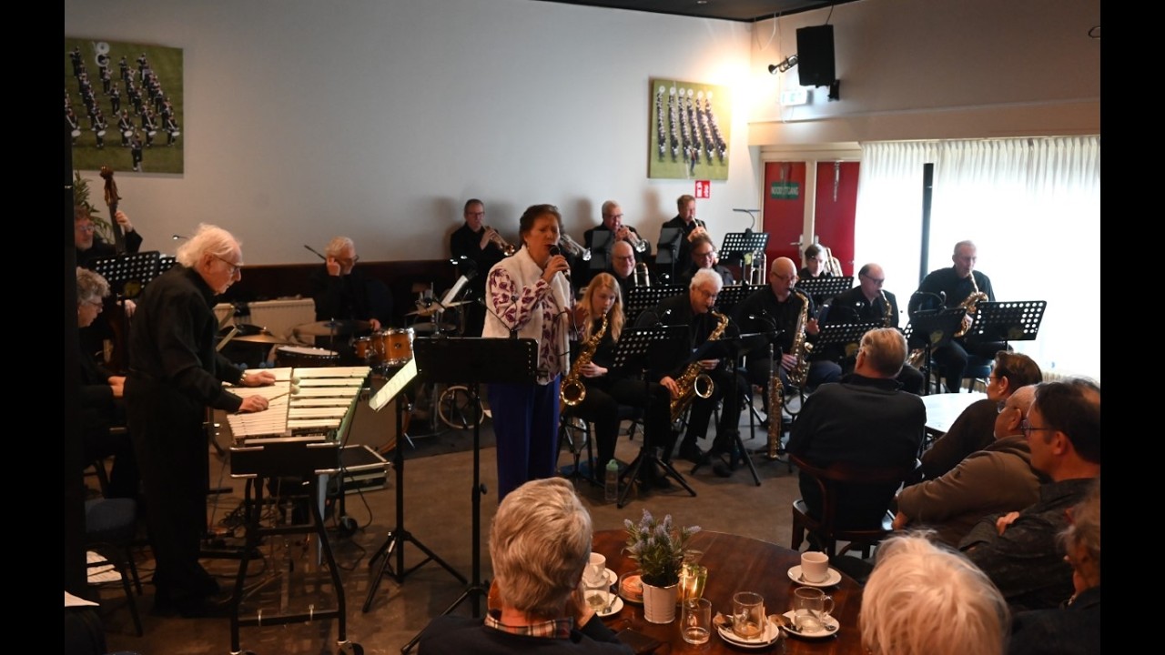 Frits Landesbergen Big Band 22 februari 2026.   www.leidseglibber.nl