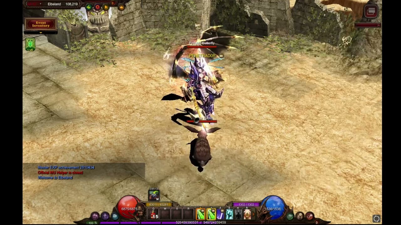 el build de bm  que sirve para  F2P o P2W MuOnline