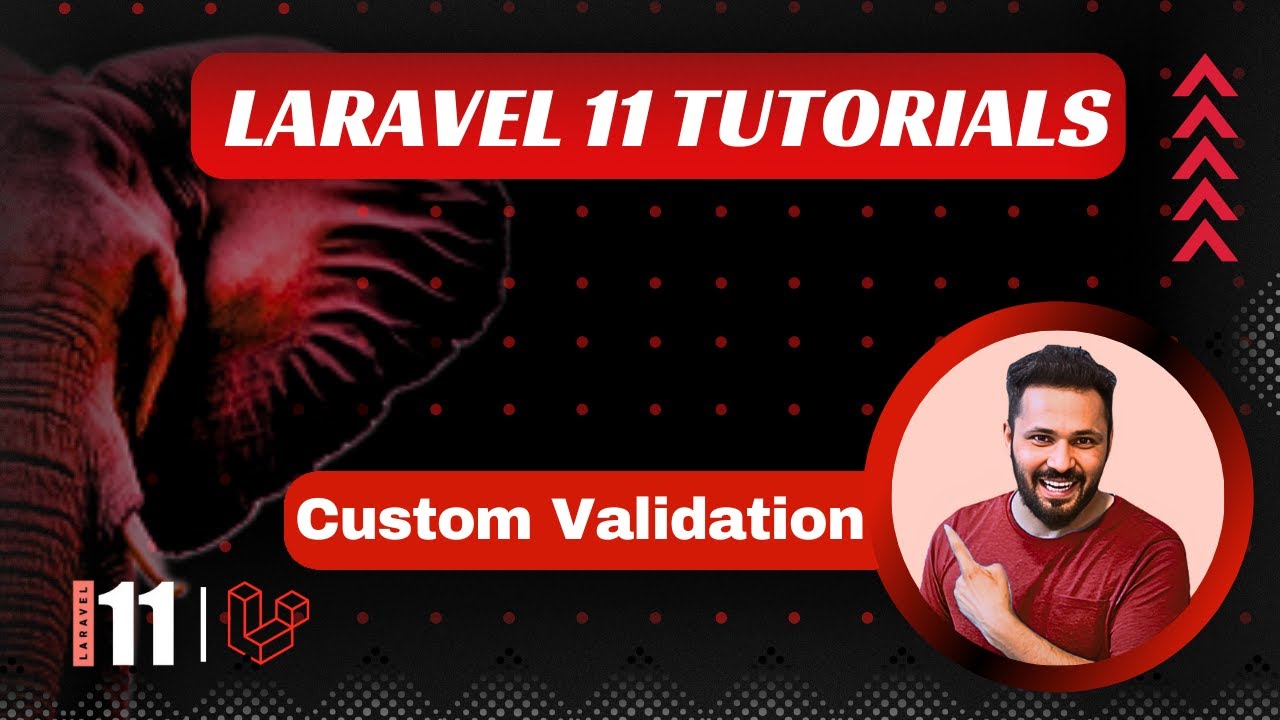 Laravel 11 tutorial #18 Custom validation rule