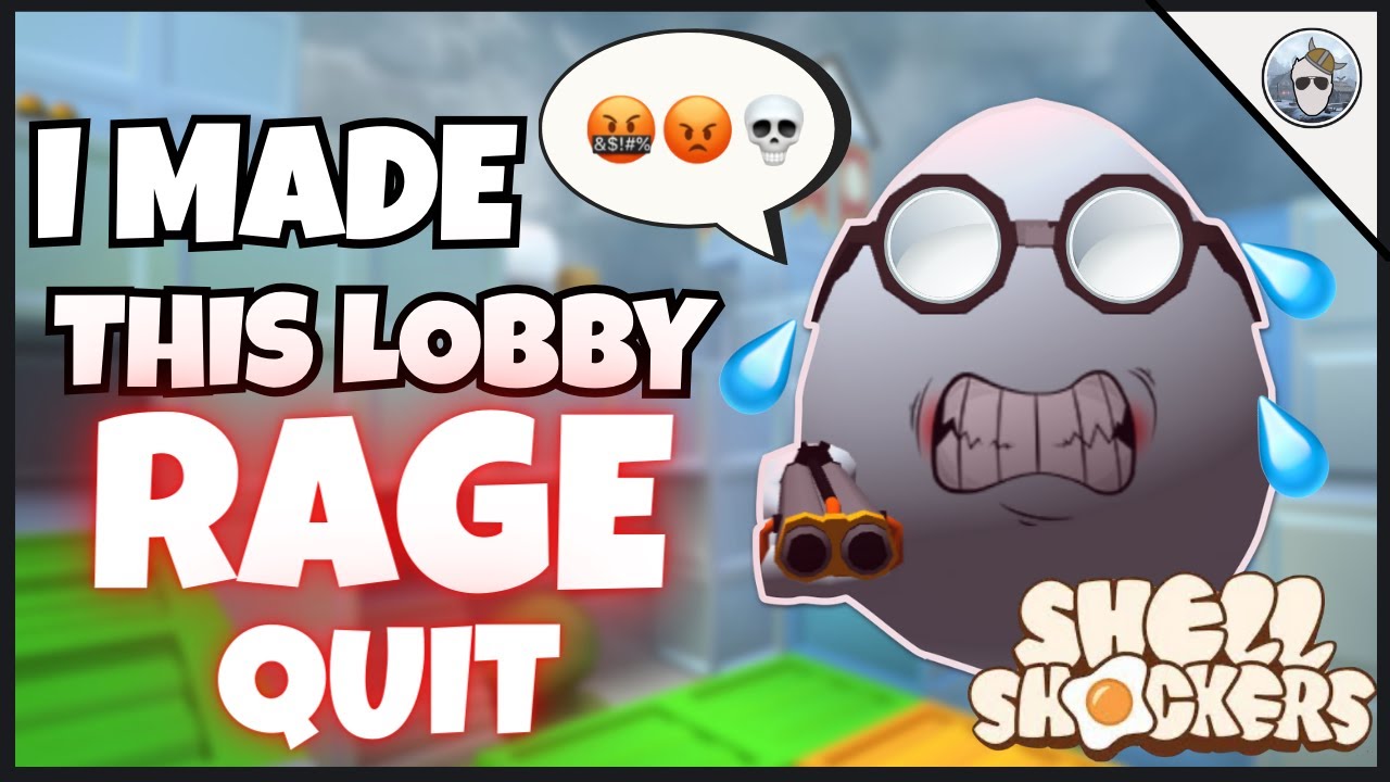 I Made This Lobby Rage Quit! | Shell Shockers