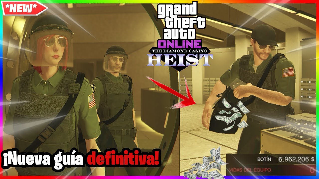 ¡La mejor guía de como atracar el casino súper fácil! (millones asegurados) 2024 GTA Online
