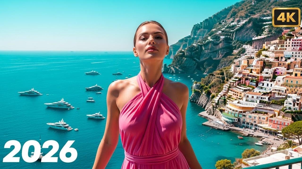 Summer Night Harmony 2026 🌴 Deep Vocal House Chill Mix 4K UHD #49