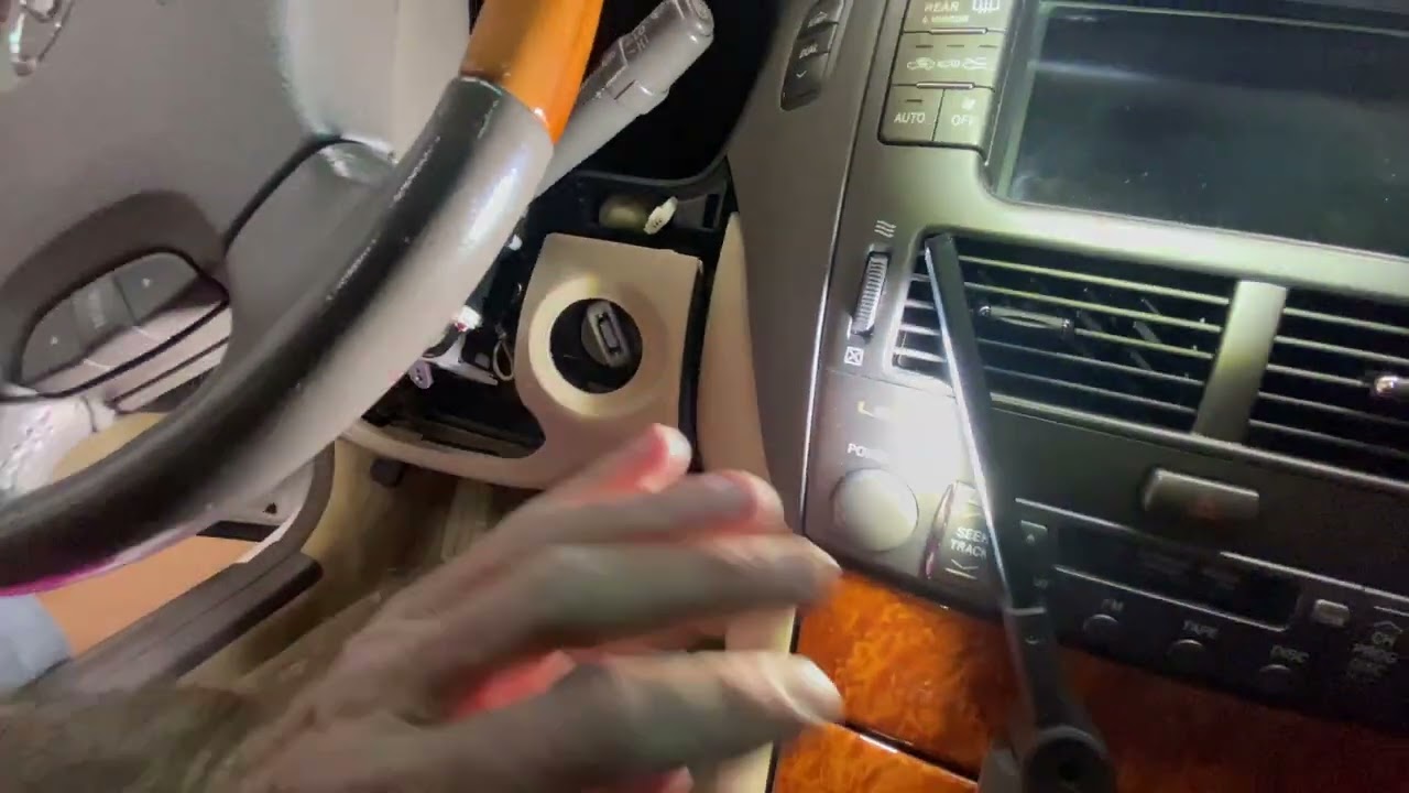 Установка телескопического двигателя Lexus LS430, часть 1 из 2. Как добраться до двигателя (это н...