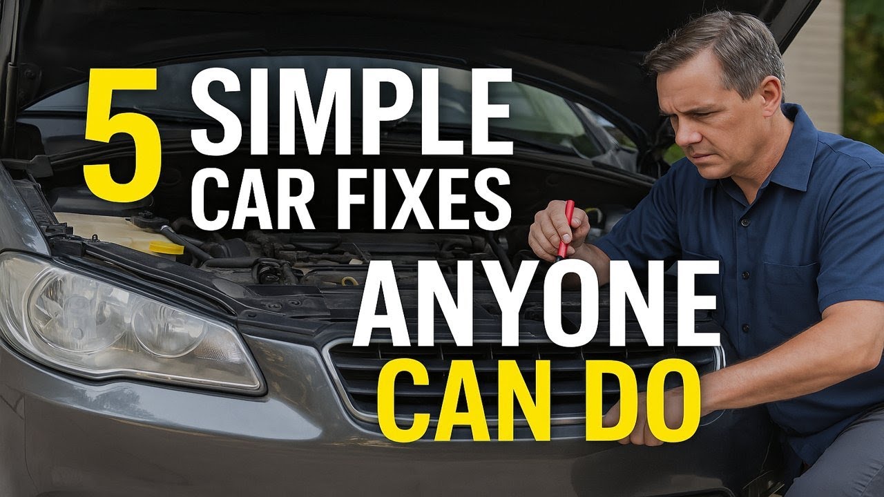 5 Easy Car Repairs You Can Do Yourself | Save Money Fast