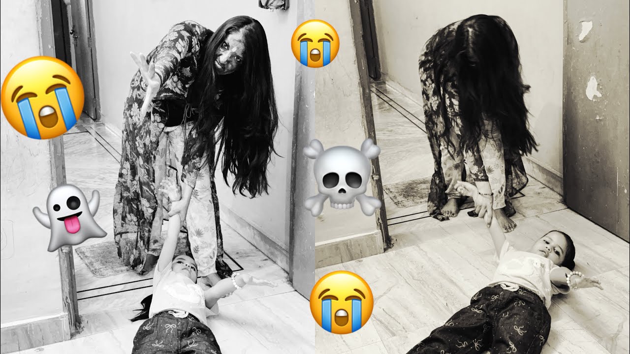 Darshika Ko Pakad Kar Le Gai Chudail 🧟‍♀️Kitchen Me Kiya kabja Chudail Ne😭😭||@Darshikaandmamma